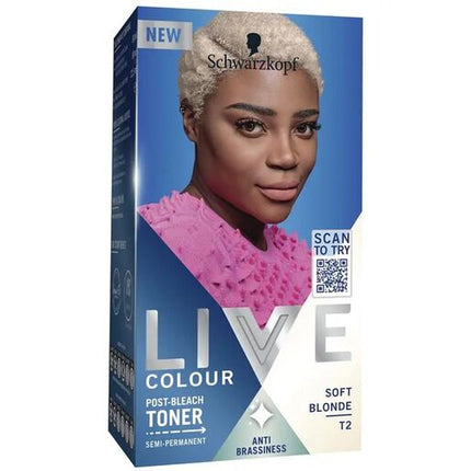 Schwarzkopf LIVE Colour Toner Soft Blonde T2
