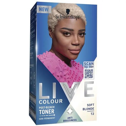 Schwarzkopf LIVE Colour Toner Soft Blonde T2