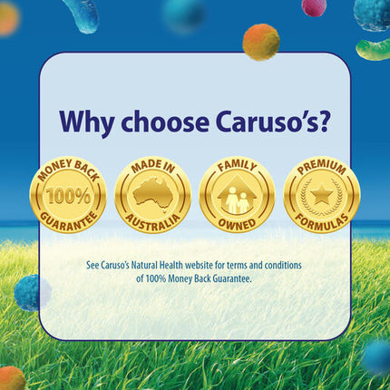 Caruso's Anxiety Eze Probiotic 60 Capsules