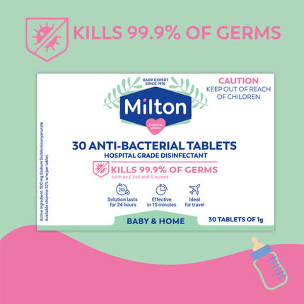 Milton 30 Anti-bacterial Tablets
