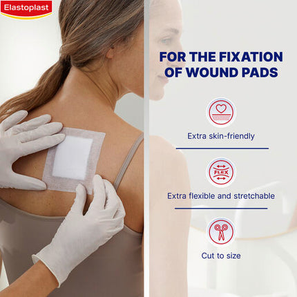 Elastoplast Sensitive Wide Area Fixation Tape 1m x 10cm