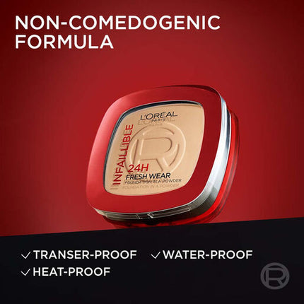 L'Oreal Infallible Foundation In A Powder 180 Rose Sand