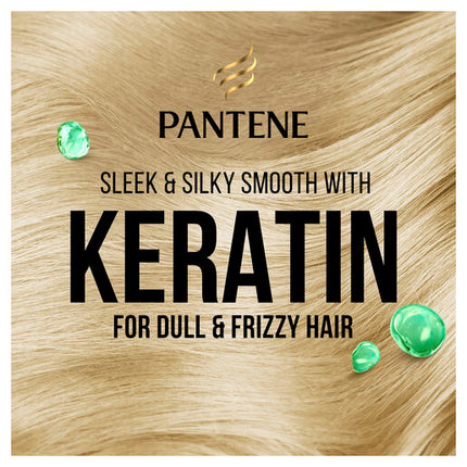 Pantene Miracles Keratin Sleek & Smooth Silicone-Free Shampoo 375ml