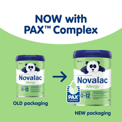 Novalac Allergy Premium Evidence Based Specialty Infant Formula Powder 800g
