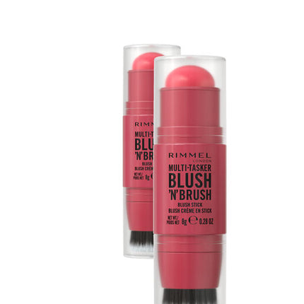 Rimmel London Multi Tasker Blush 'N' Brush 150 Cherry On Point