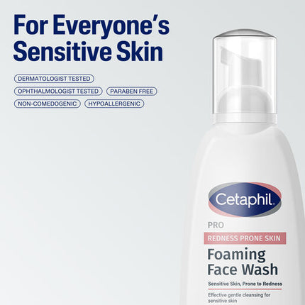 Cetaphil Pro Redness Prone Skin Foaming Face Wash 236Ml