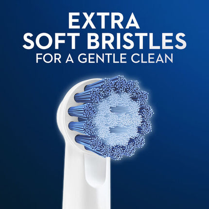 Oral B Sensitive Clean Replacement Brush Heads 2 Pack