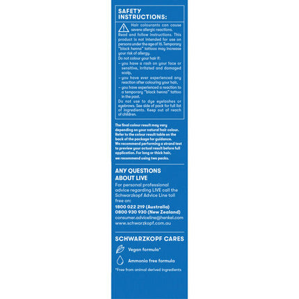 Schwarzkopf Live Colour Cool Grey 75ml