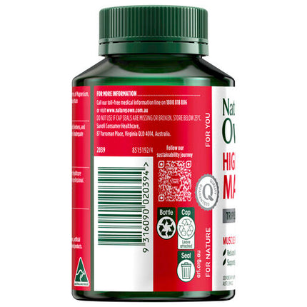 Nature's Own High Strength Magnesium 150 Tablets
