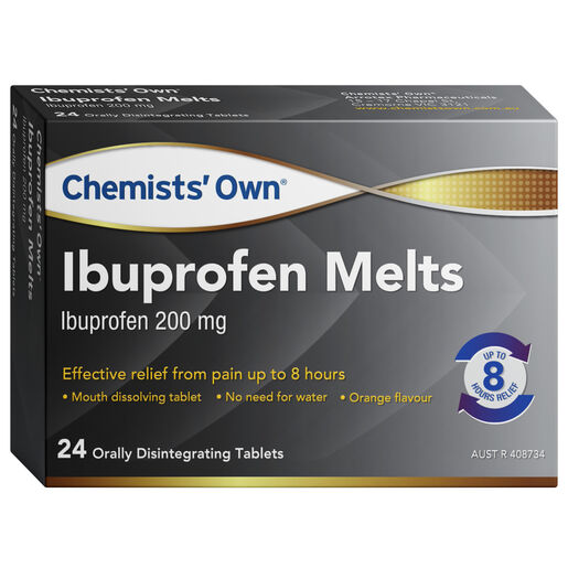 Chemists' Own Ibuprofen Melts 24