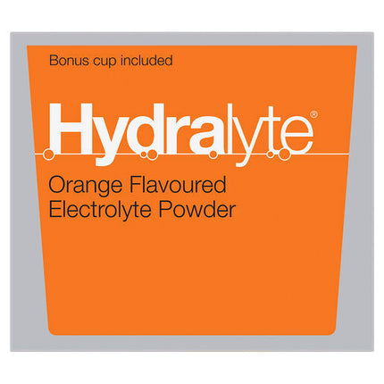 Hydralyte Electrolyte Powder Orange 10 Pack