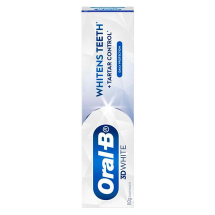 Oral-B 3D White Strengthens Enamel Whitening Toothpaste 110g