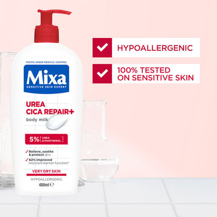 Mixa Urea Cica Repair+ Body Milk 400ml