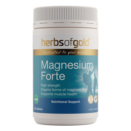 Herbs Of Gold Magnesium Forte 120 Tablets