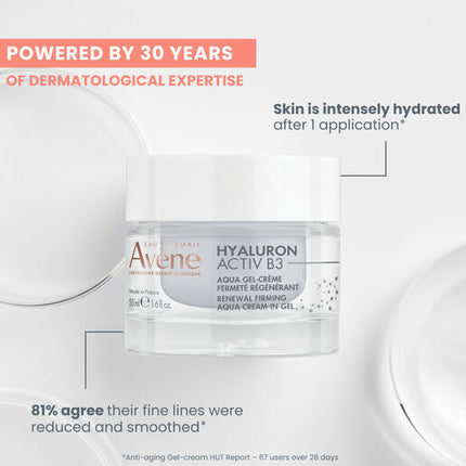 Avène Hyaluron Activ B3 Renewal Firming Aqua Cream-In-Gel 50mL