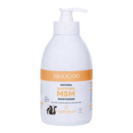 MooGoo Natural Soothing MSM Moisturiser 500g