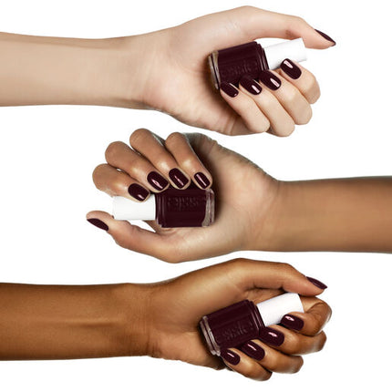Essie Nail Polish 282 Shearling Darling Dark Ebony Red