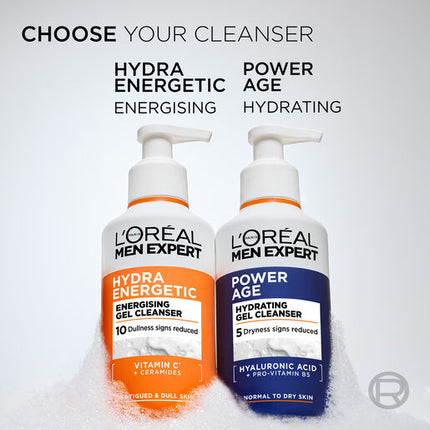 L'Oréal Paris Men Expert Power Age Hydrating Gel Cleanser 260Ml