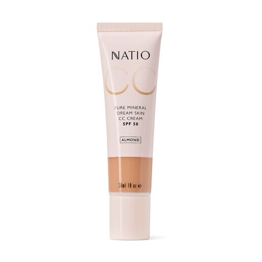 Natio Pure Mineral Dream Skin CC Cream SPF 50 Almond