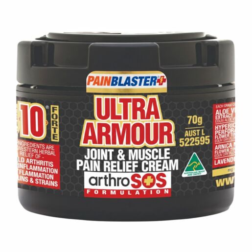 Pain Blaster Ultra Armour Joint & Muscle Pain Relief Cream 70g by Athelite
