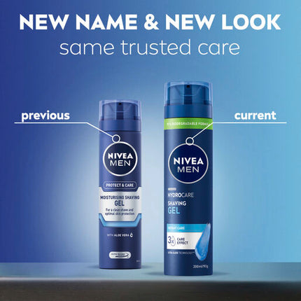 Nivea Men Hydrocare Shaving Gel 200ml
