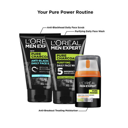 L'Oréal Men Expert Pure Power Wash 100mL