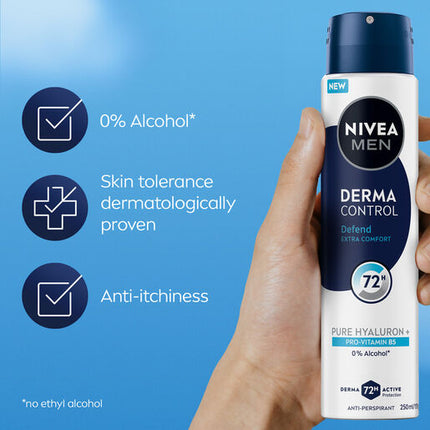 Nivea Men Derma Control Defend Aerosol 250ml