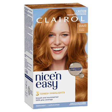 Clairol Nice n Easy 8WR Golden Auburn