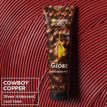 Garnier Olia Gloss Tinted Hair Mask Maple Brown 150ml