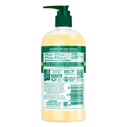 Palmolive Naturals Liquid Hand Wash Milk & Honey 500mL Pump