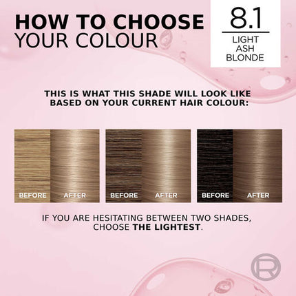 L'Oreal Excellence 8.1 Ash Blonde