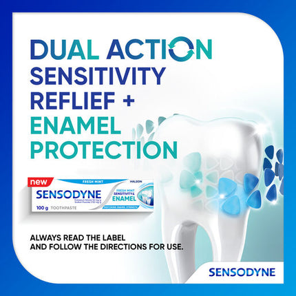 Sensodyne Sensitive Enamel Fresh Mint 100G