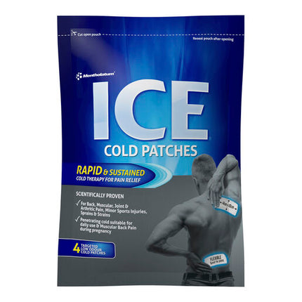 Mentholatum Ice Cold Patches 4 Pack