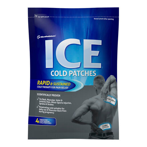 Mentholatum Ice Cold Patches 4 Pack