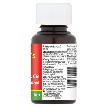 Bosisto's Eucalyptus Oil 50mL