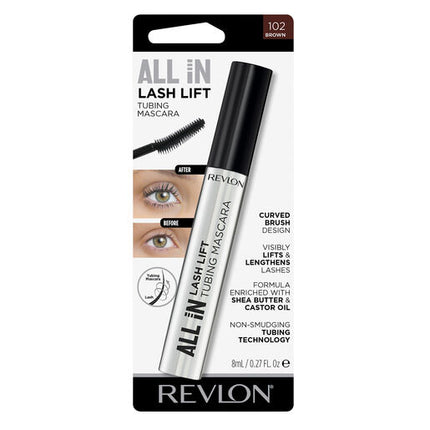 Revlon All In Lash Lift Tubing Mascara Brown 8ml