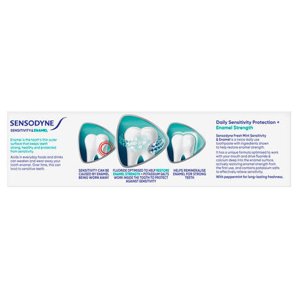Sensodyne Sensitive Enamel Fresh Mint 100G