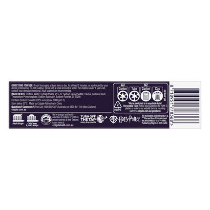 Colgate Harry Potter Bubbling Cauldron Bubble Fruit Toothpaste 100g