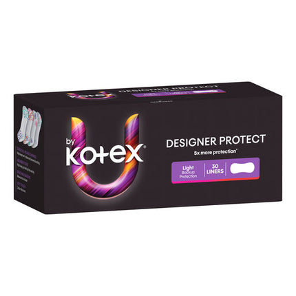 U By Kotex Protect Liners with Design 30 Pack
