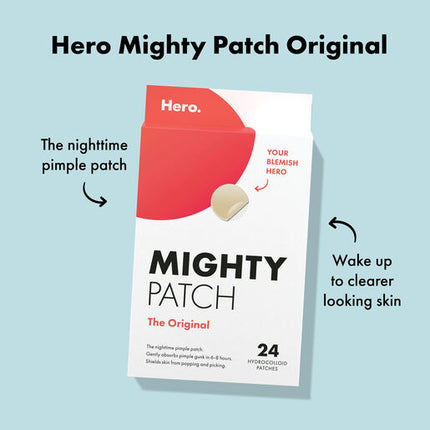 Hero Mighty Patch Original Pimple Patches Night Time 24 pack