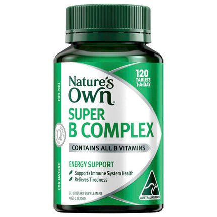 Nature's Own Super B Complex 120 Tablets