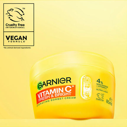 Garnier Vitamin C Sorbet Moisturiser Cream for Face 85ml