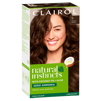 Clairol Natural Instincts 5 Medium Brown