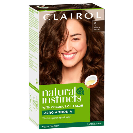 Clairol Natural Instincts 5 Medium Brown