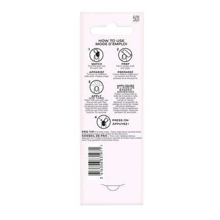 Sally Hansen Perfect Press-On Adhesive Tabs 90 tabs