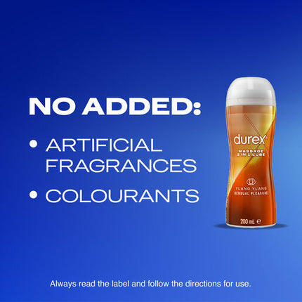 Durex Play Massage 2In1 Lubricant Sensual 200mL
