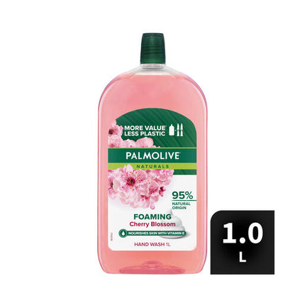 Palmolive Naturals Foaming Hand Wash Cherry Blossom 1L Refill