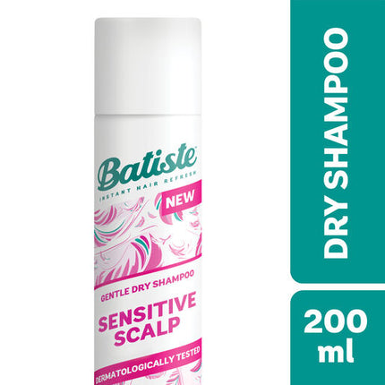 Batiste Sensitive Gentle Dry Shampoo For Sensitive Scalps 200 mL