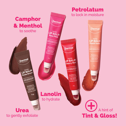 Dermal Therapy Tinted Lip Balm - Mocha Brown 8 g