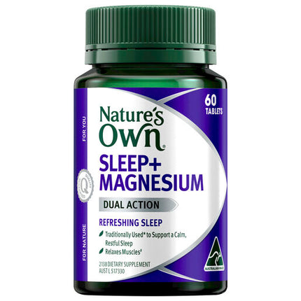 Nature's Own Sleep Plus Magnesium Tablets 60